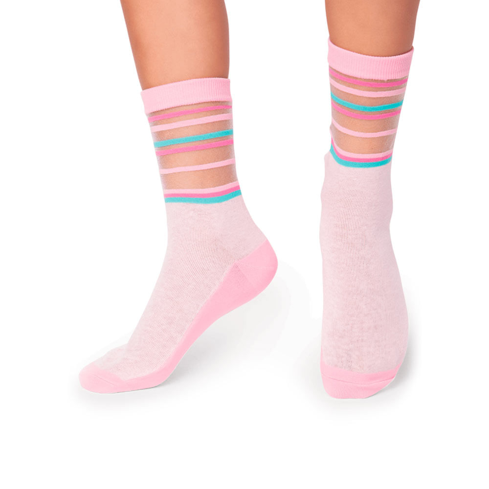 Meia-Soquete-Transparente-Kids-Listrado-Rosa--23-33--010402950--2T21-