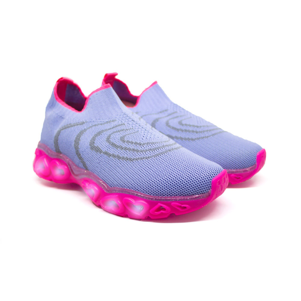 Tenis-Infantil-Ludique-Knit-com-LED-Azul-Pink--28-ao-32--035-9063--1T22-