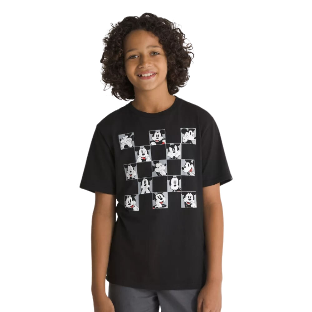 Camiseta-Infantil-Disney-X-Vans-Kids-Snapshot-VN000G00BLK-