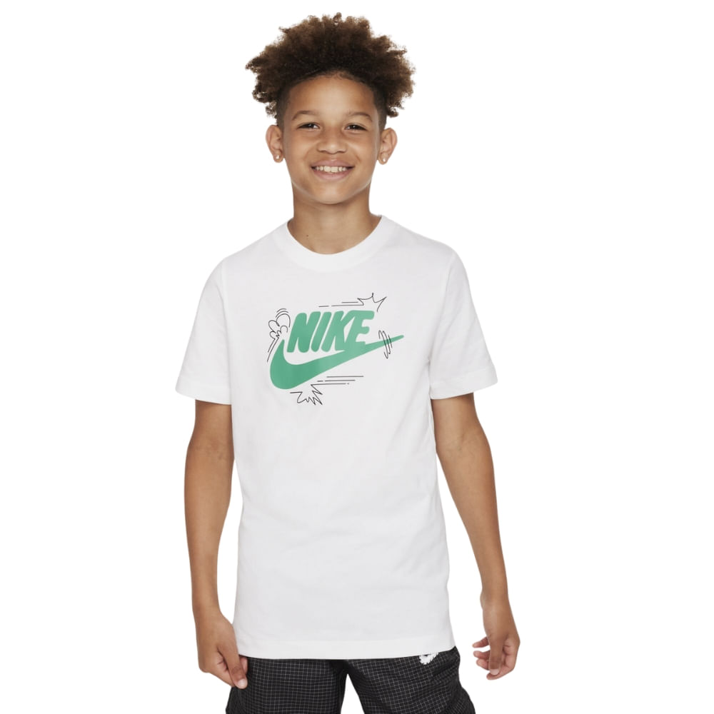 Camiseta Infantil Nike Sportswear FD3188-100