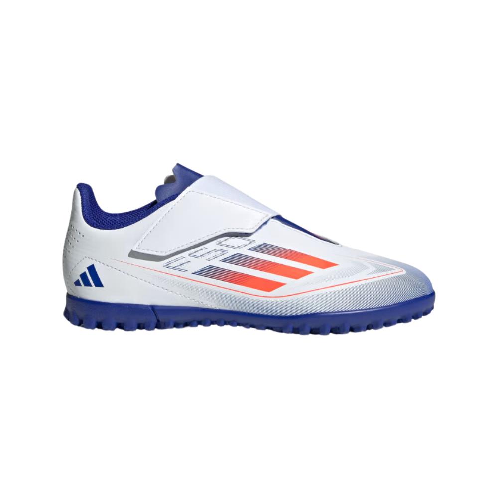 Chuteira-Infantil-Adidas-Tira-Aderente-Society-F50-Branca-Azul-23-36-IF1386--VER25-