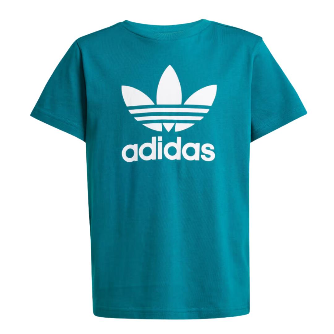 Camiseta-Infantil-Adidas-Adicolor-Verde-7-14