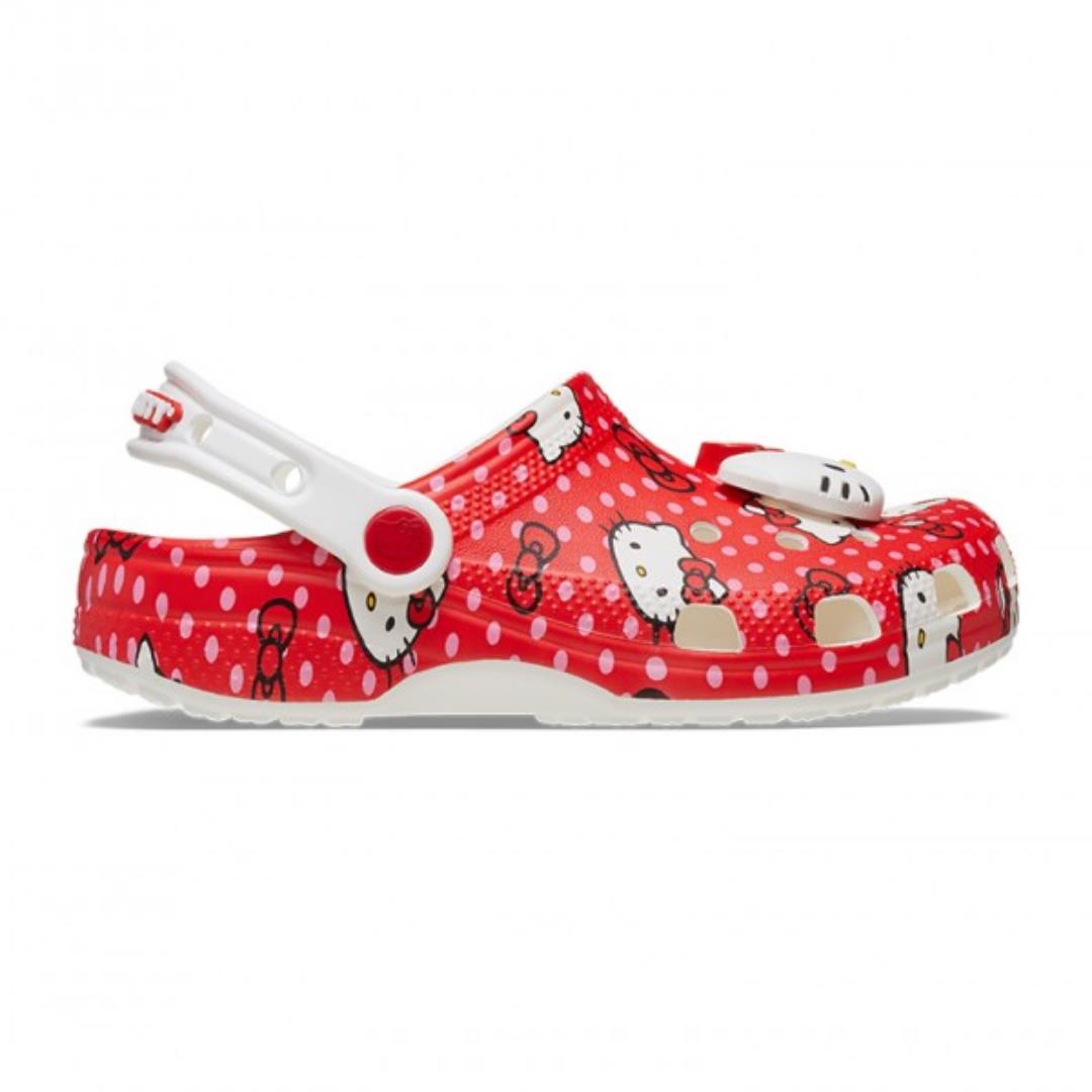 Crocs-Infantil-Classic-Hello-Kitty-Vermelho-22-28