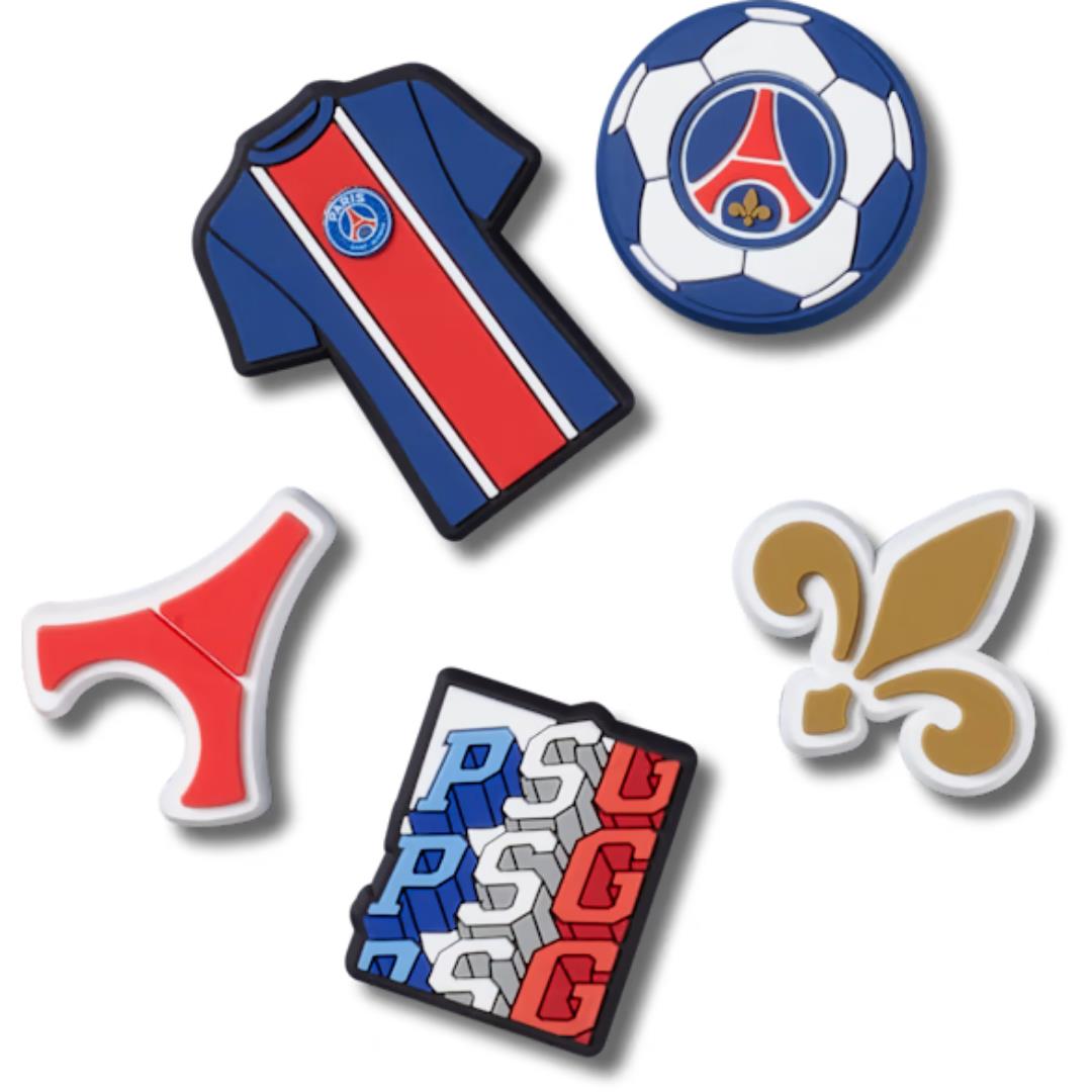 Jibbitz-Infantil-Crocs-Paris-Saint-Germain-5-Pack